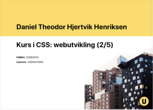 CSS certification