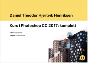 Photoshop certification